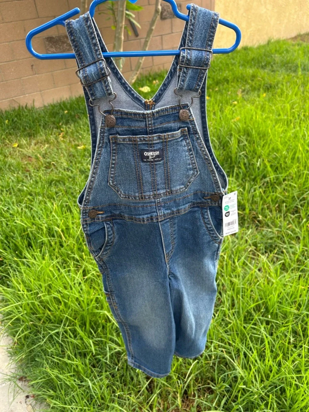 OshKosh B'gosh Denim Blue Toddler Overalls